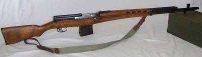 7.62мм самозарядная винтовка Токарева образца 1938 года