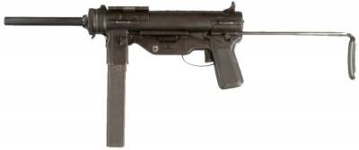 .45 АСР пистолет-пулемёт - М-3 Grease gun