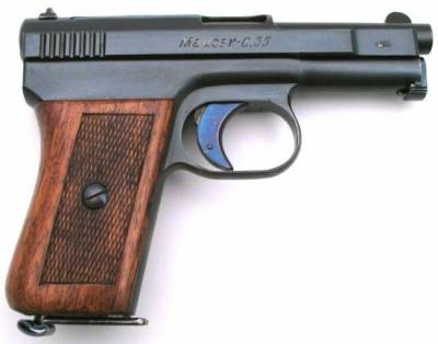 9мм пистолет Mauser М1910
