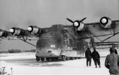 Тяжелый транспортный самолет Messerschmitt Me.323 „Gigant“