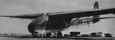 Тяжелый транспортный планер Messerschmitt Me.321 „Gigant“