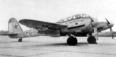 Тяжёлый истребитель Messerschmitt Me.210