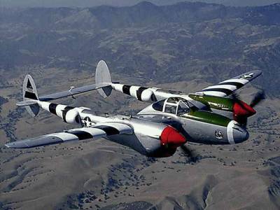Американский тяжёлый истребитель Lockheed P-38 Lightning
