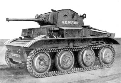 Британский лёгкий танк Mk.VII Tetrarch