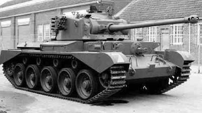 Британский крейсерский танк Cruiser Tank A34 Comet