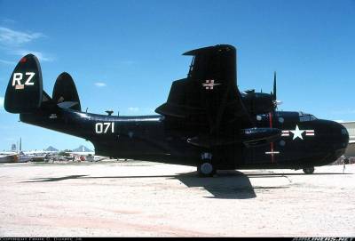 Американский бомбардировщик, противолодочный, спасательный и транспортный самолёт Martin PBM Mariner