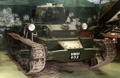 Британский средний пехотный танк Infantry Mk.I Matilda