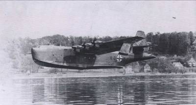 Немецкий дальний транспортный самолет, разведчик и бомбардировщик Blohm & Voss Bv.238