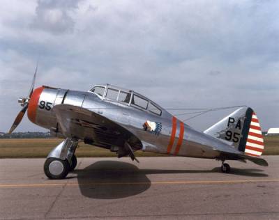 Американский истребитель Seversky P-35