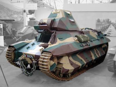 Французский лёгкий танк сопровождения FCM 36