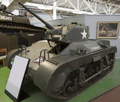 Американский лёгкий десантный танк M22 Locust