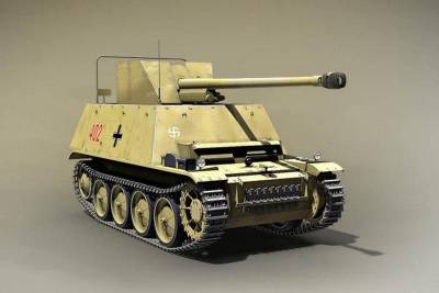 Немецкая самоходно-артиллерийская установка класса истребитель танков Marder II