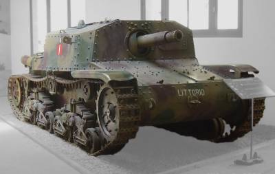 Итальянская самоходно-артиллерийская установка класса штурмовых орудий Semovente da 75/18