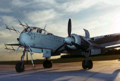 Немецкий ночной истребитель Heinkel He.219 Uhu