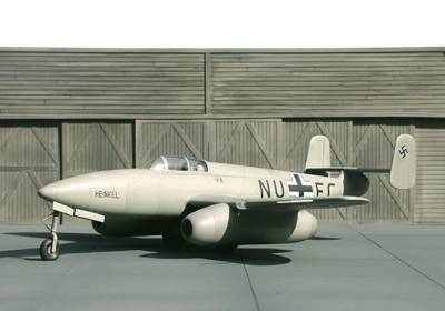 Немецкий одноместный турбореактивный истребитель Heinkel He.280