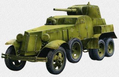 Советский средний бронеавтомобиль БА-10