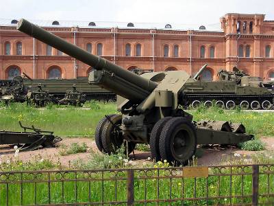 Советская 152-мм гаубица М-10 образца 1938г.