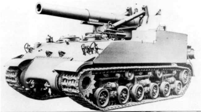 8 inch Howitzer Motor Carriage M43