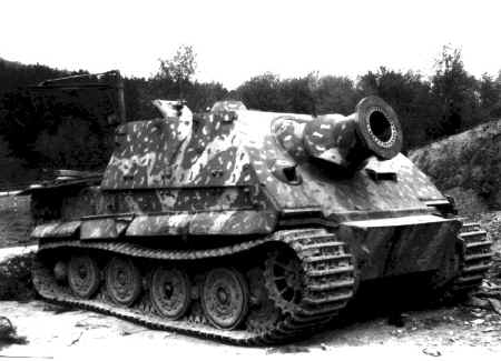 38 cm RW61 auf Sturmmörser Tiger