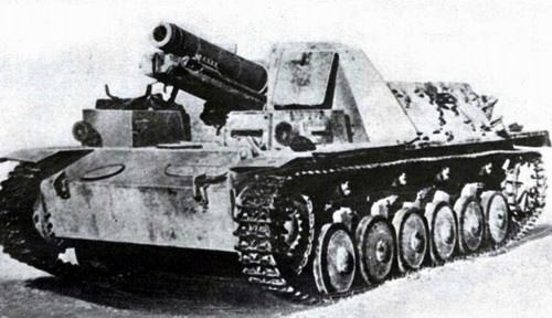 15cm sIG33 auf Fahrgestell PzKpfw II (Sf) (Sturmpanzer II Bison)